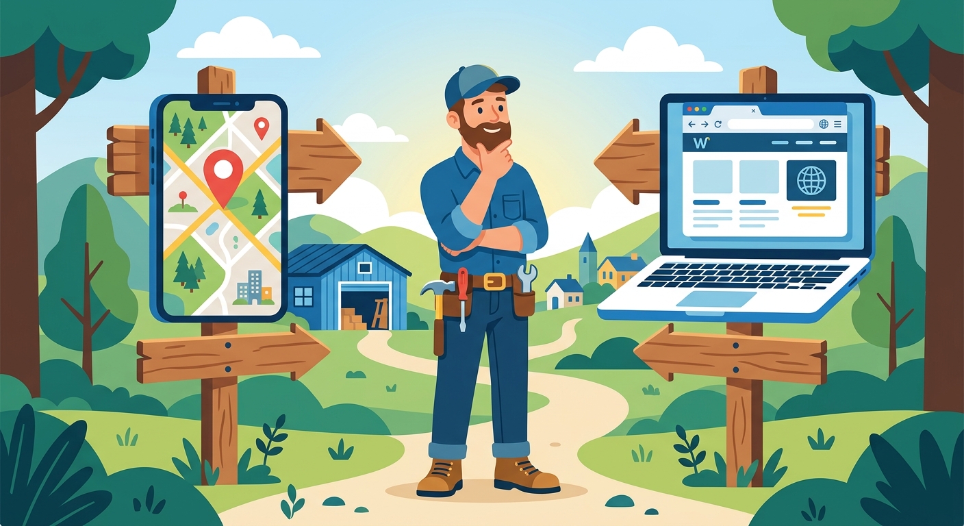 Google Profil oder Website: Was zuerst?